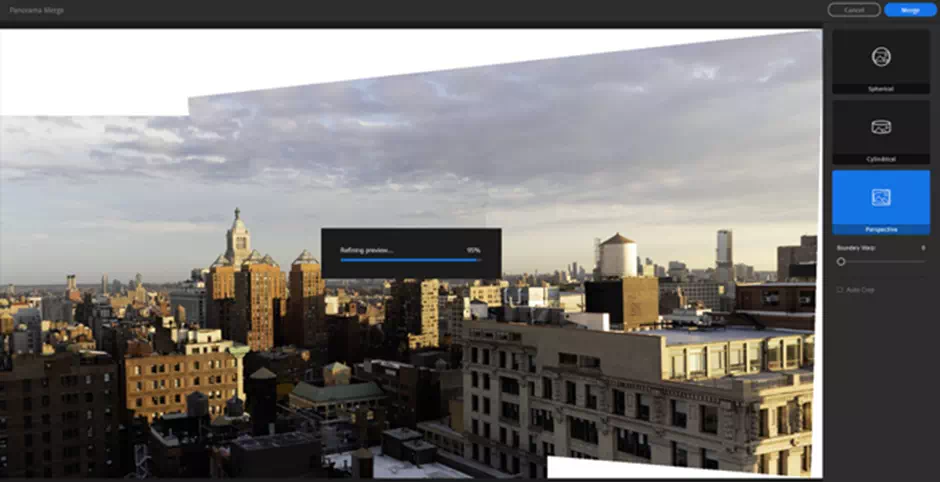 Panorama and HDR Merge