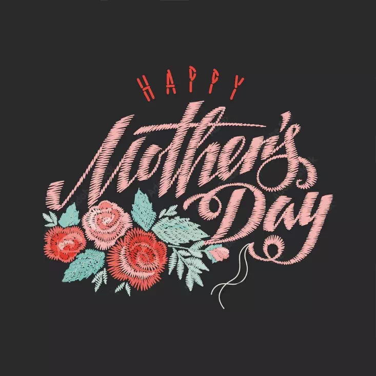 Classic Lettering Embroidery Design - Vector Design US, Inc.