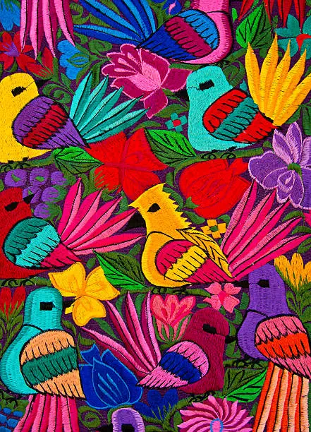 Embroidered Design from Oaxaca - Vector Design US, Inc.