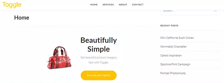 Toggle Product Media