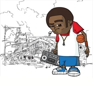 Basketball Player Homie - Vector Design US, Inc.
