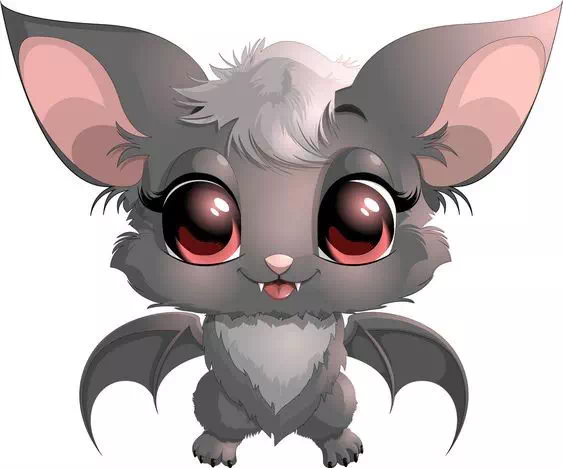 Big eyes Danger Bat - Vector Design US, Inc.