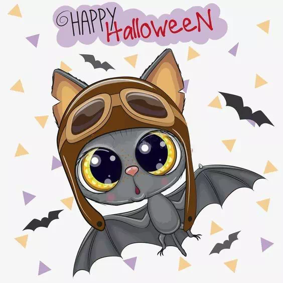 Cute Bat in a Pilot Hat - Vector Design US, Inc.