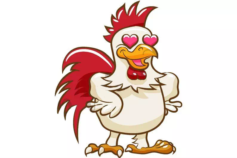 In Love Chicken - Vector Design US, Inc.