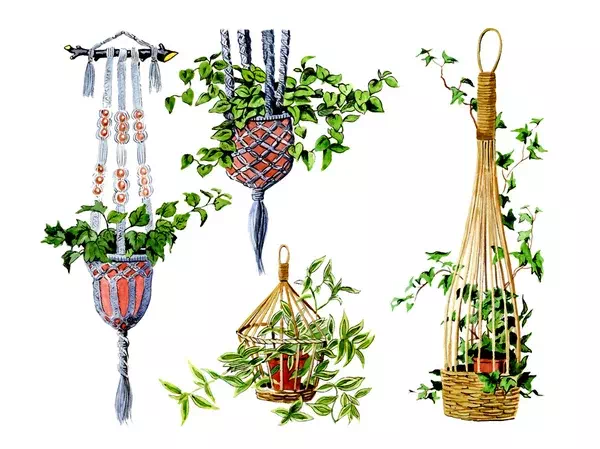 Macrame Herb Garden - Vector Design US, Inc.