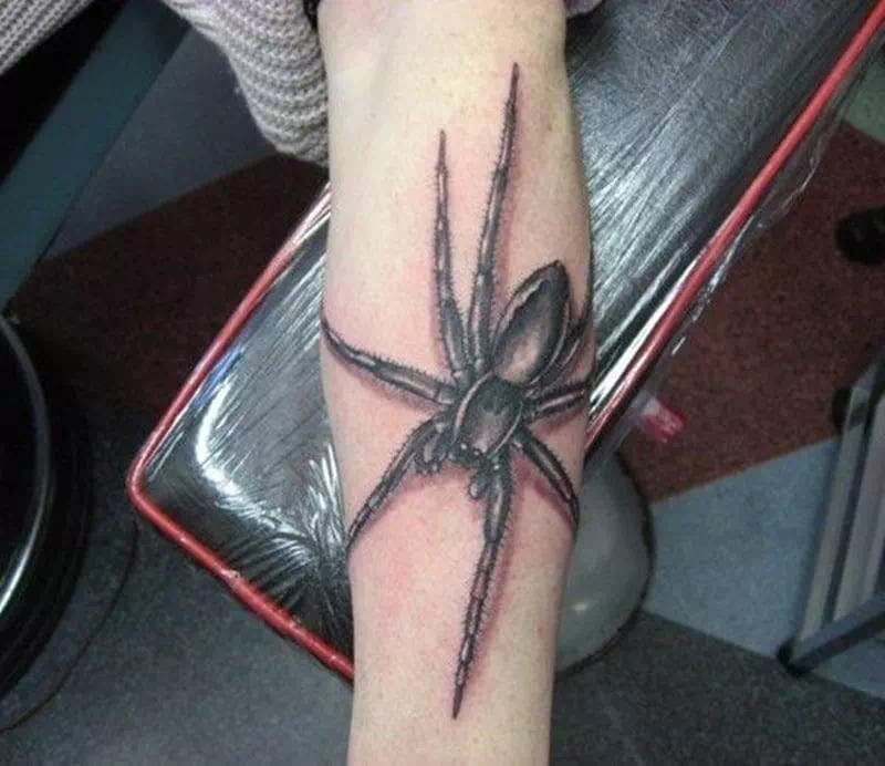 Realistic Spider Tattoo - Vector Design US, Inc.