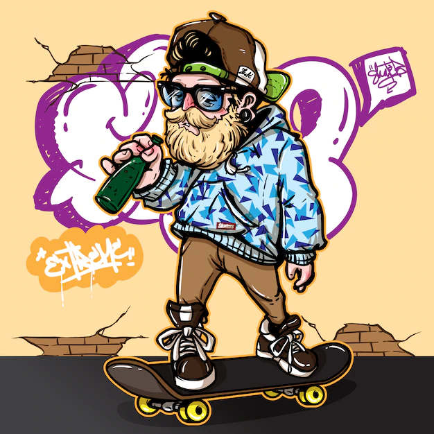 Skater Homie - Vector Design US, Inc.