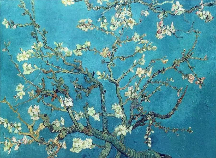 Almond Blossom by Vincent Van Gogh