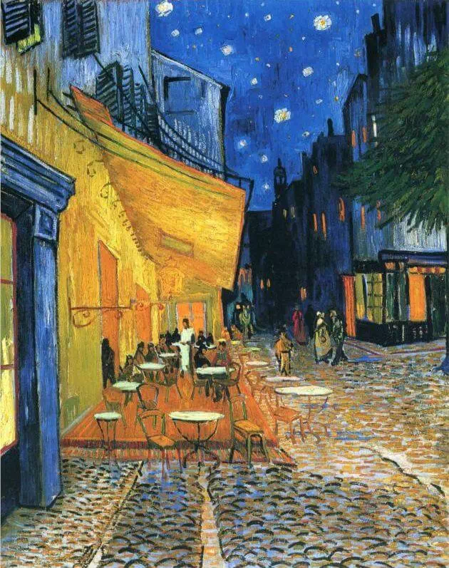Café Terrace at Night by Vincent Van Gogh