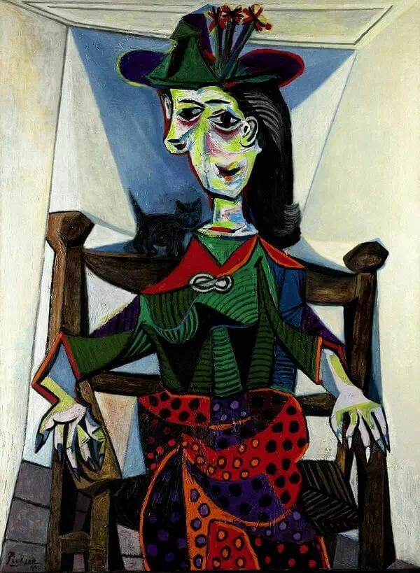 Dora Maar au Chat by Pablo Picasso