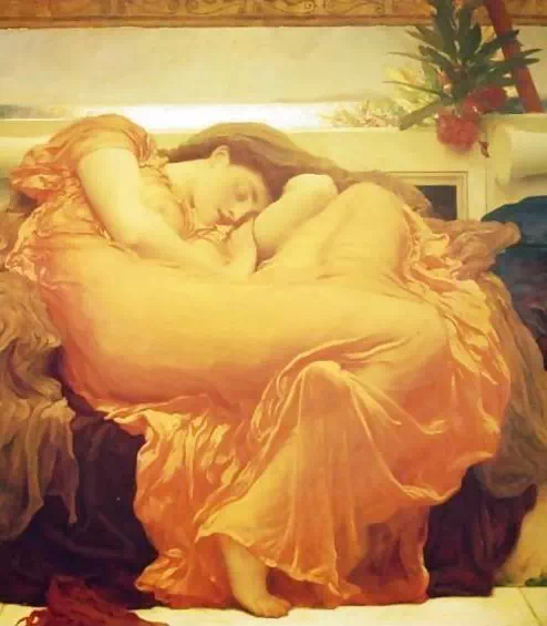 Flaming June by Frederic Leighton