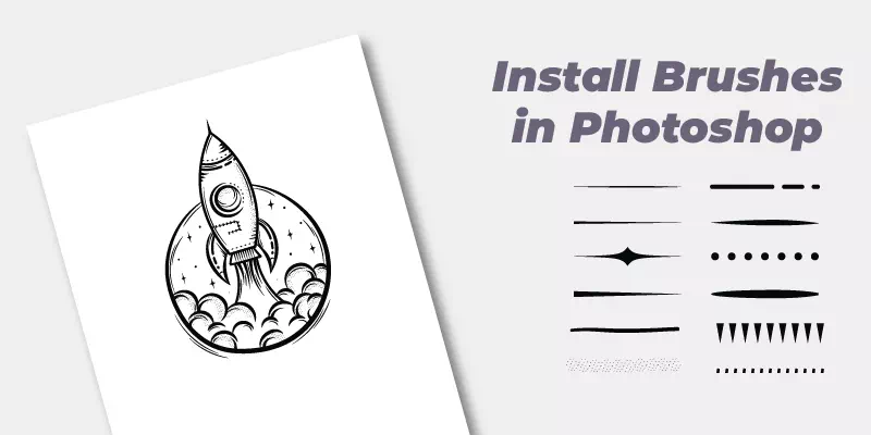 How to install brushes in photoshop
