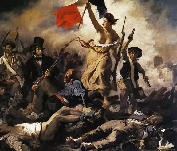 Liberty Leading the People by Eugène Delacroix