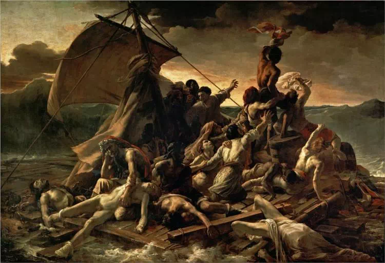 Medusa’s Raft by Theodore Gericault
