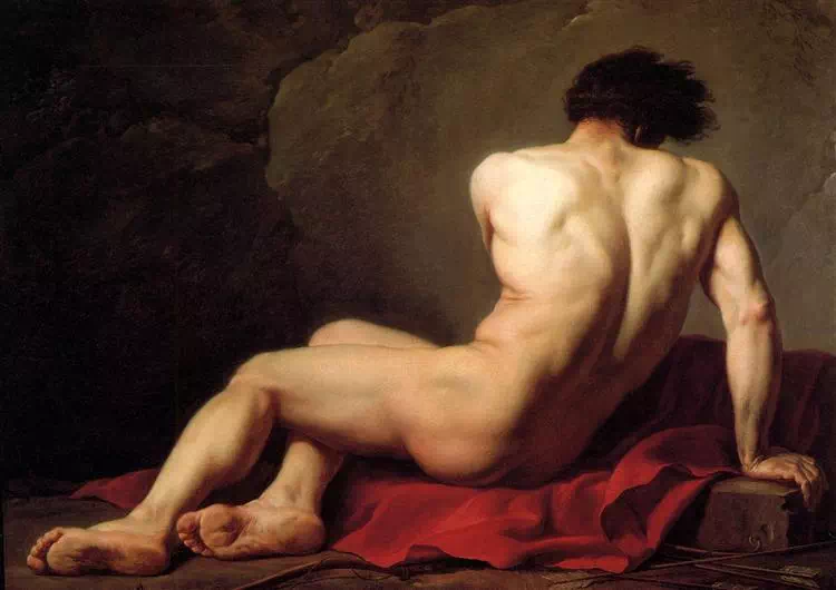 Patrocles by Jacques-Louis David