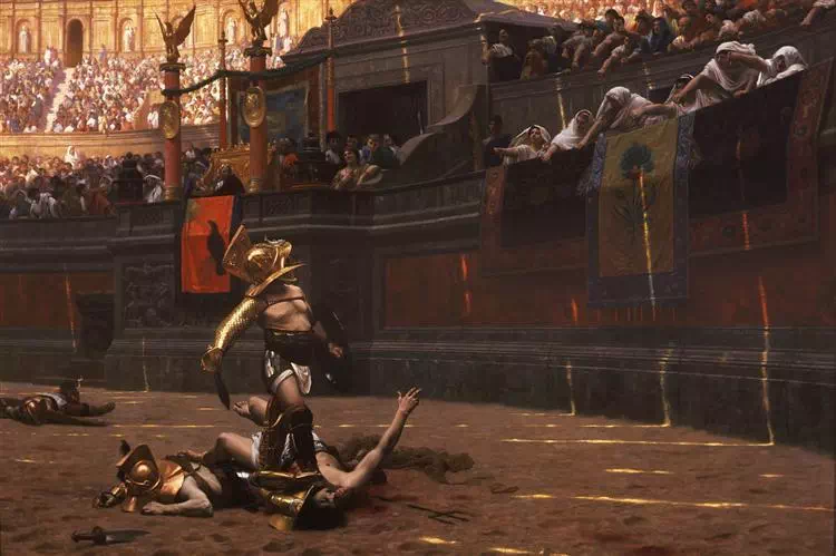 Pollice Verso by Jean Leon Gerome