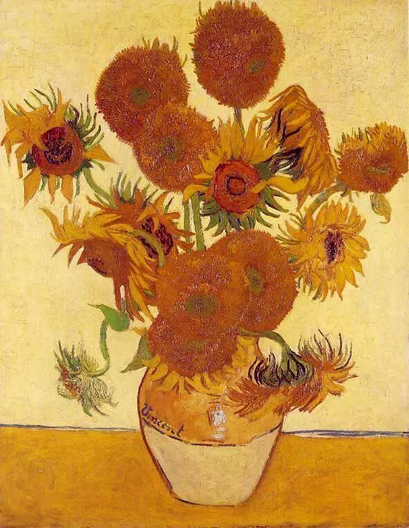 Sunflowers by Vincent Van Gogh