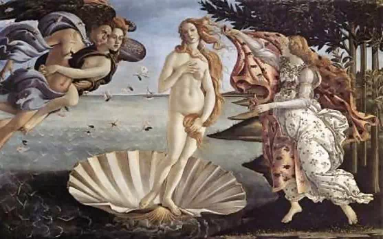 The Birth of Venus by Sandro Botticelli