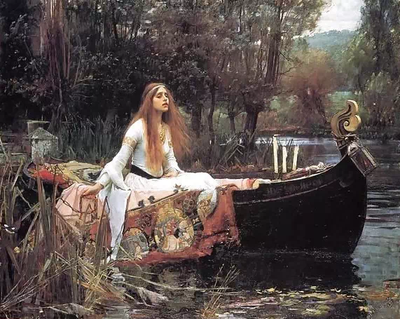 The Lady of Shalott by John William Waterhouse