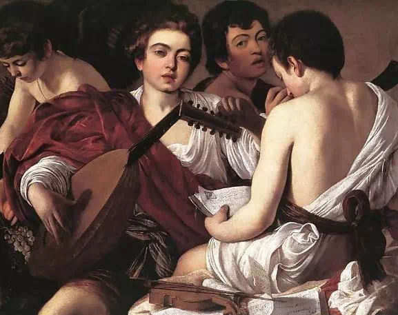 The Musicians by Caravaggio