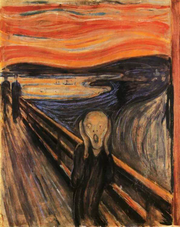 The Scream by Edward Munch