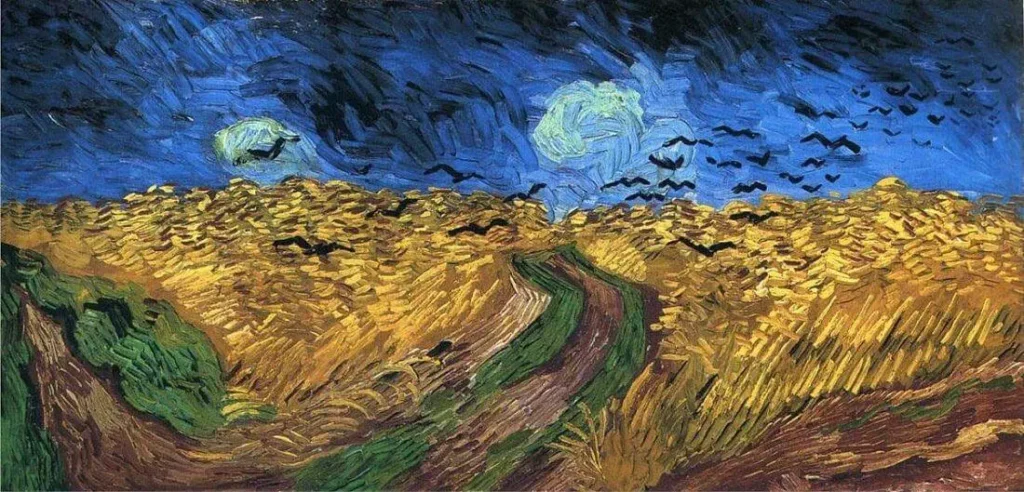Wheatfield with Crows by Vincent Van Gogh