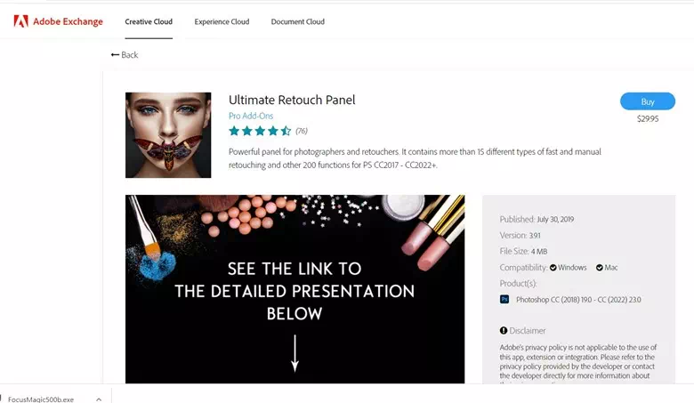 Ultimate Retouch Panel - Photoshop plugin