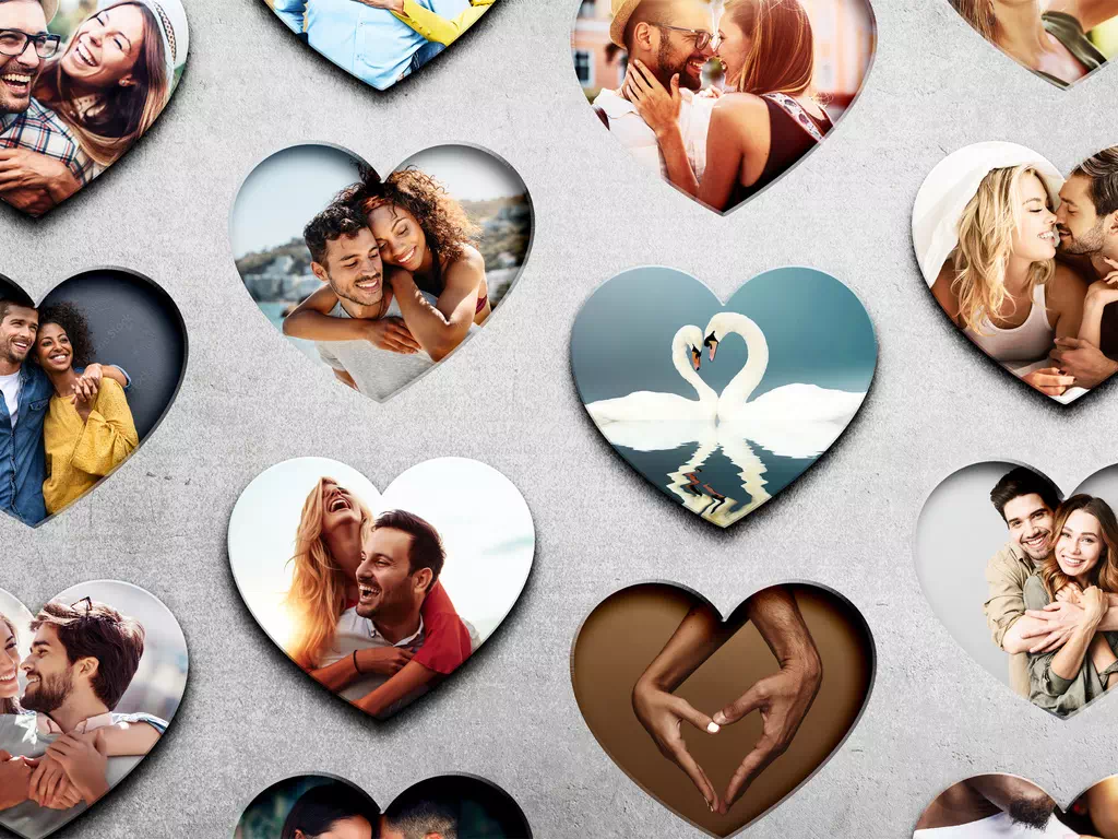 Valentines Day Photo Collage - Vector Design US, Inc.