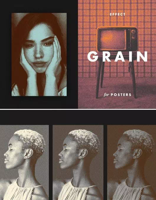 Vintage Film Grain Photo Effect - Vector Design US, Inc.