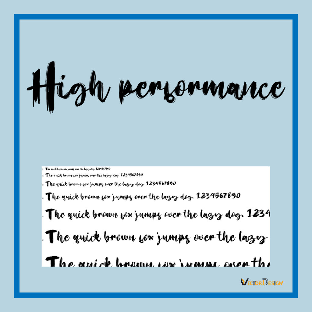 high performance