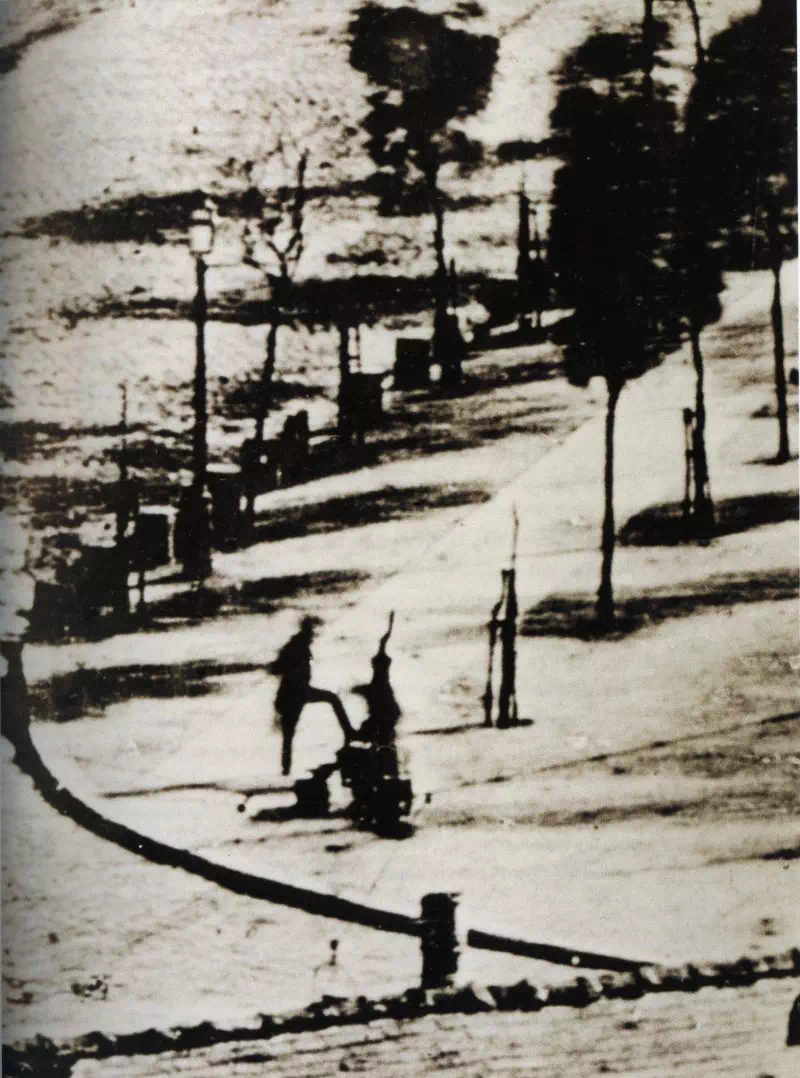 What Was the First Photo of A Person