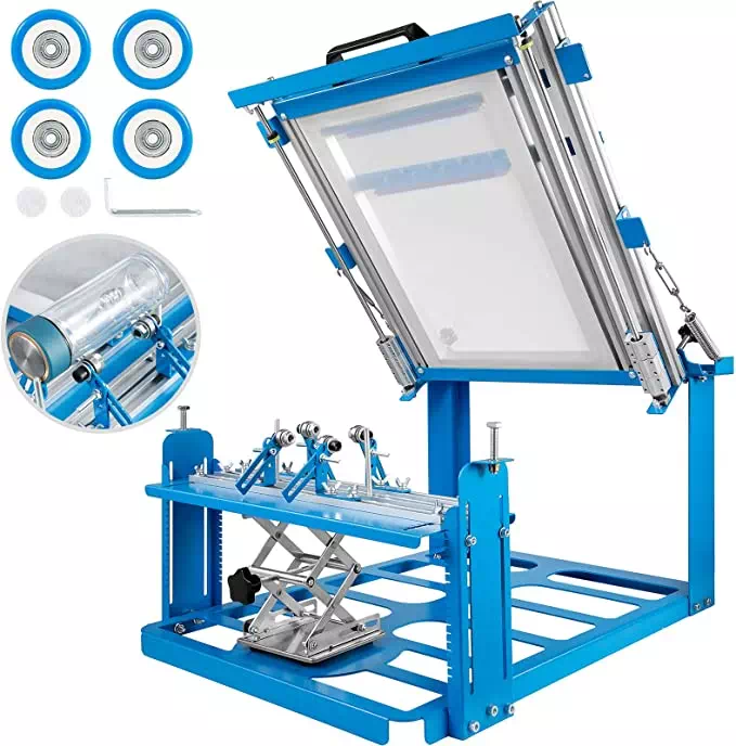 Maxwolf 4 Color 1 Station Screen Printing Machine