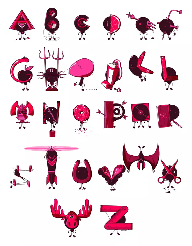 Creative Lettering in Vector Art