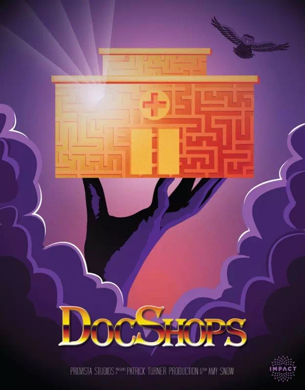 vector poster in flat style - “Animation film festival”