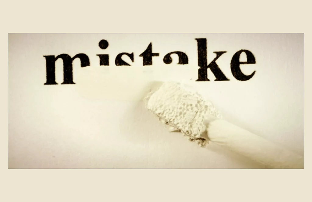 Mistakes are okay