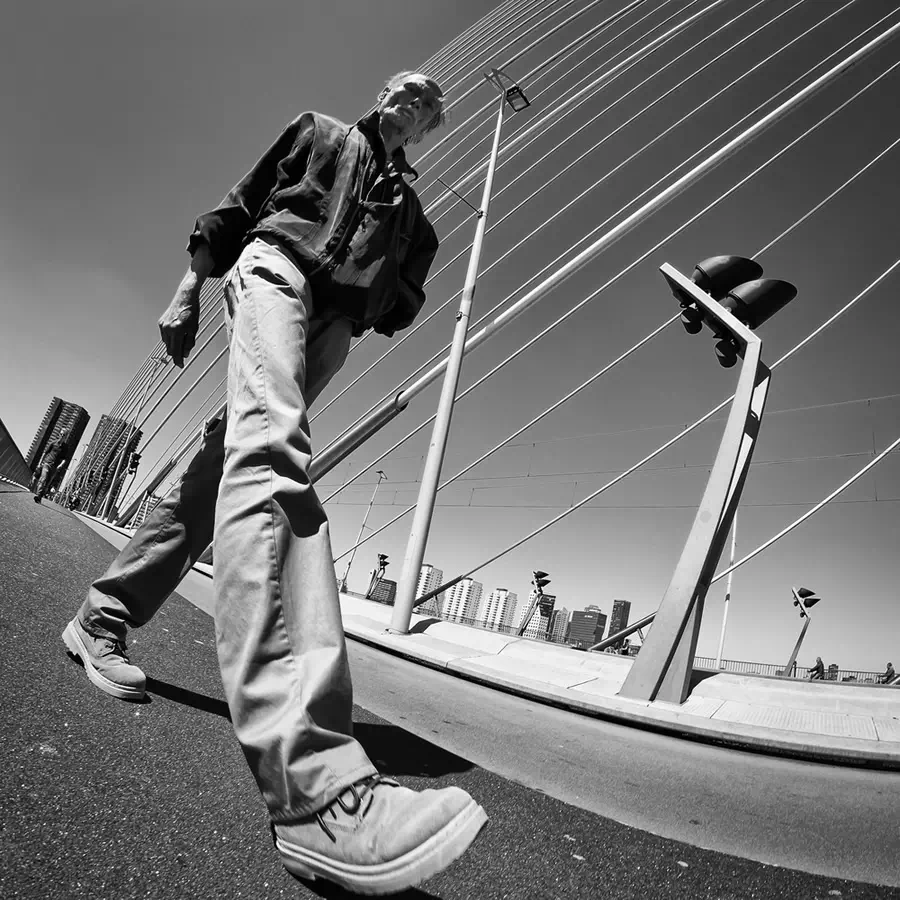 Shoot from the hip level