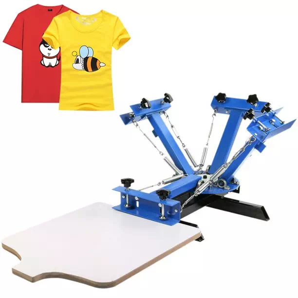 Vevor 4 Color 1 Station Screen Printer - Vector Design US, Inc