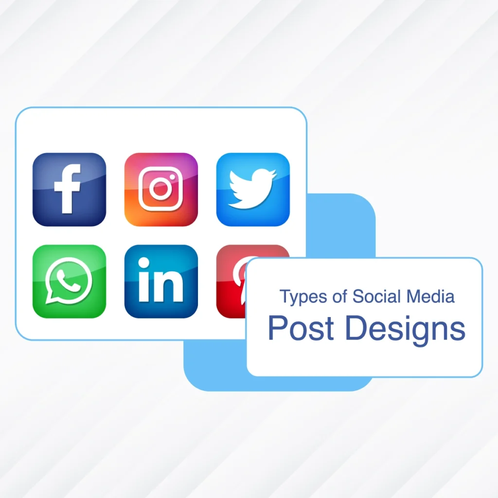 Types of social media post designs