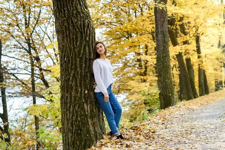 Leaning Against a Wall or Tree Leaning Against a Wall or Tree