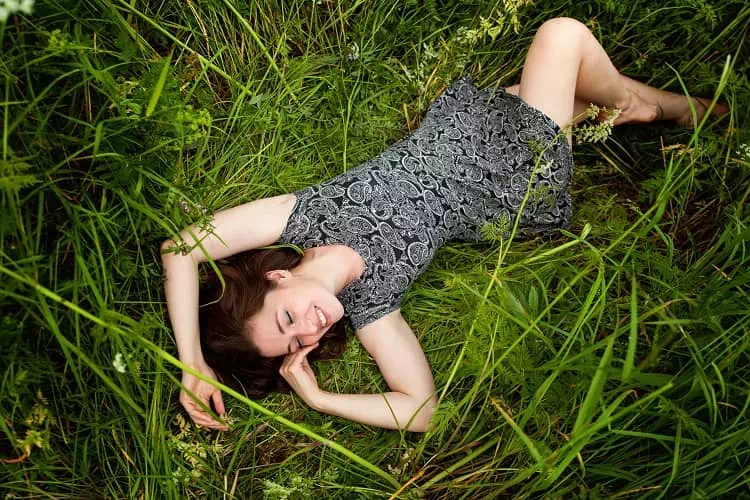 Lying on the ground Lying on the ground photography pose