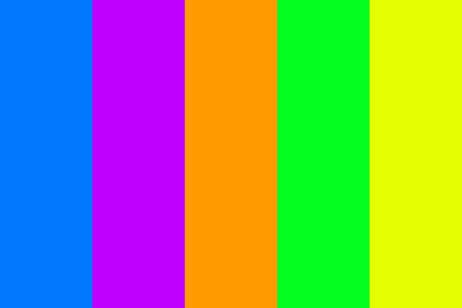 Bold and Vibrant Colors Bold and Vibrant Colors