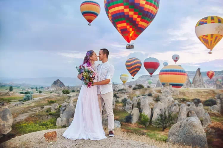 Colorful Hot Air Balloons