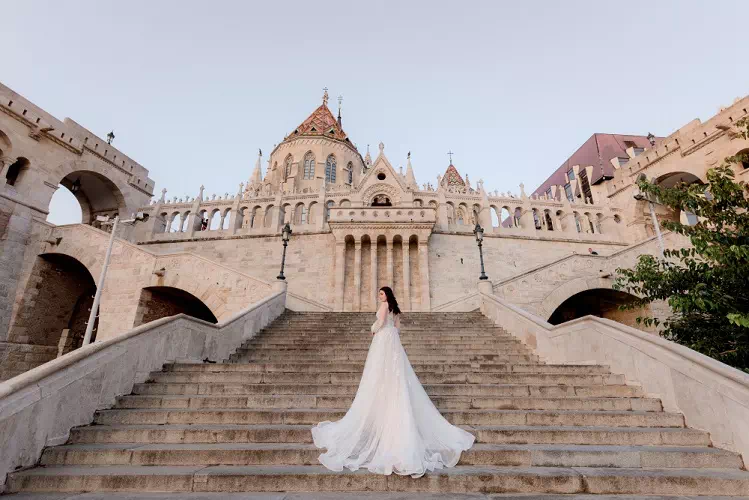 Grand Staircase in a Historic Venue