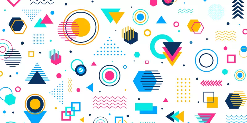 Abstract Shapes and Negative Space