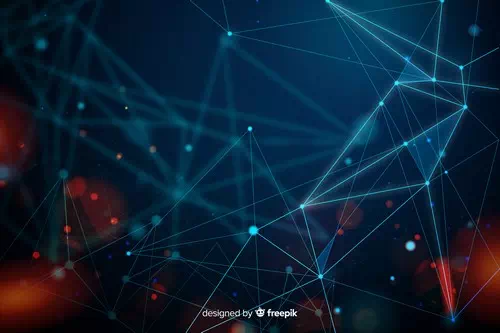 Abstract Technology Particle Wallpaper Abstract Technology Particle Wallpaper