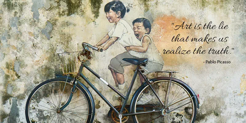 Art is the lie that makes us realize the truth