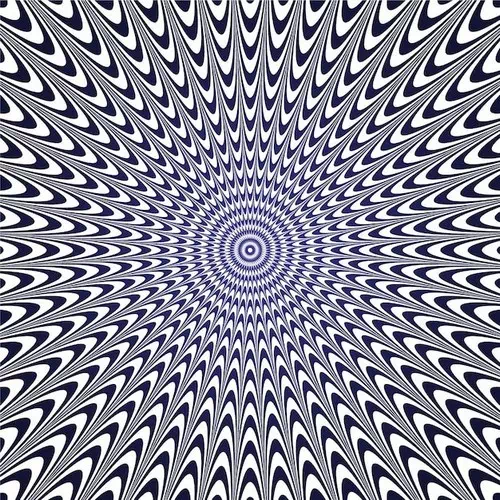 Free vector realistic optical illusion background Free vector realistic optical illusion background