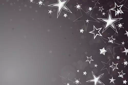 Free vector realistic silver stars background Free vector realistic silver stars background