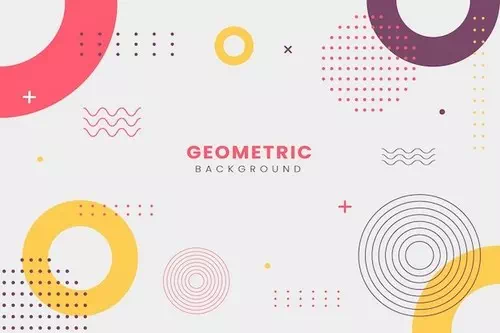 Grey memphis geometric background Grey memphis geometric background