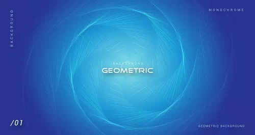 Vector blue geometric abstract hexagonal background Vector blue geometric abstract hexagonal background